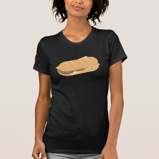 Koel Isometrische sub-sandwich T-shirt (Voorkant)
