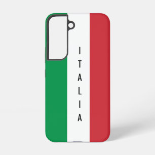 Koel Italiaanse vlag van Italië Samsung Galaxy S22 Hoesje