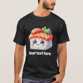 Koel Japans eten tekst toevoegen T-shirt (Voorkant)
