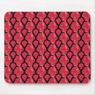 Koel-japans-japanse pauw abstract patroon muismat