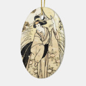 Koel japans oud  tattoo keramisch ornament (Links)