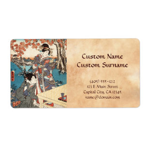 Koel japans  ukiyo-e geisha etiket