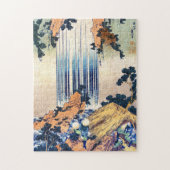 Koel japans  ukiyo-e waterfall Hokusai Legpuzzel (Verticaal)