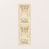 Koel japans ukiyo-e waterfall Hokusai Visitekaartje (Binnenkant ongevouwen)