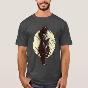 Koel Japanse Samurai Warrior Backside T-Shirt (2)