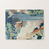 Koel japanse  ukiyo-e Hokusai waterval Legpuzzel (Horizontaal)