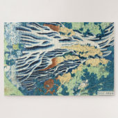 Koel japanse  ukiyo-e Hokusai waterval Legpuzzel (Horizontaal)