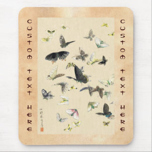 Koel-japanse  ukiyo-e-vlinderrol muismat