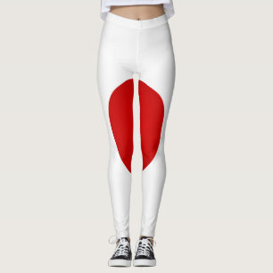 Koel Japanse vlag-Mode Leggings