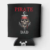 Koel je Drinken met een leuke piraat Blikjeskoeler (Voorkant)