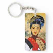 Koel jonge, mooie chinese prins Guo Jin art