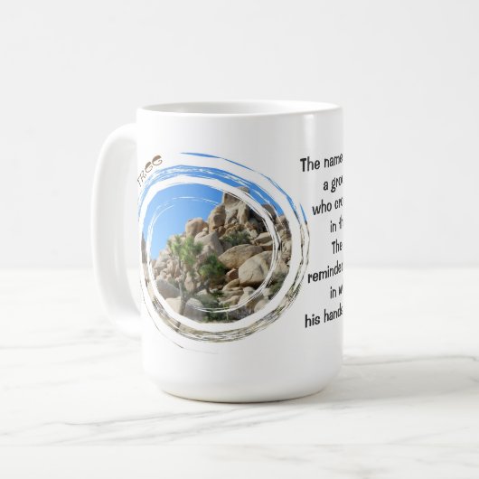 Koel Joshua Tree-Mok! Koffiemok (Voorkant links)