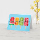 Koel Kaart (Gele Bloem)