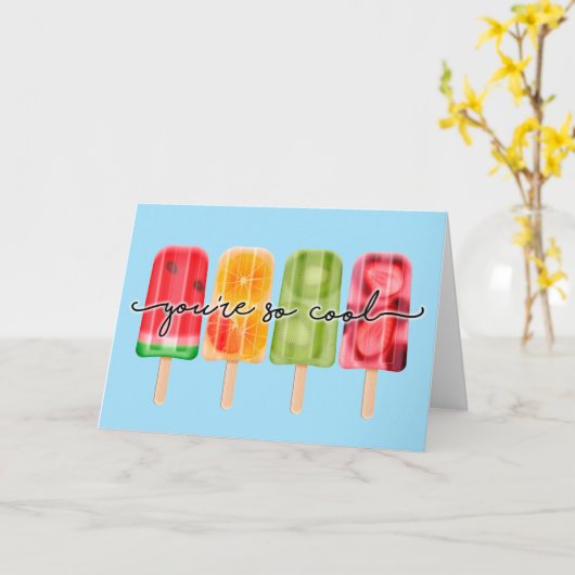 Koel Kaart (Gele Bloem)