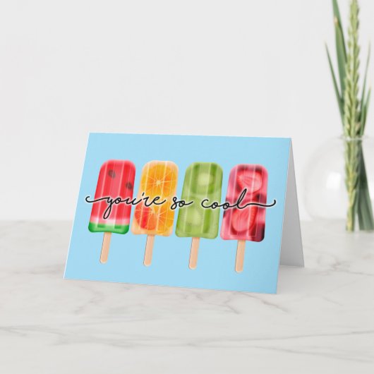 Koel Kaart (Voorkant)