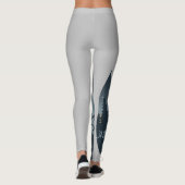 Koel kampeerkampvuur onder het staargebergte leggings (Achterkant)