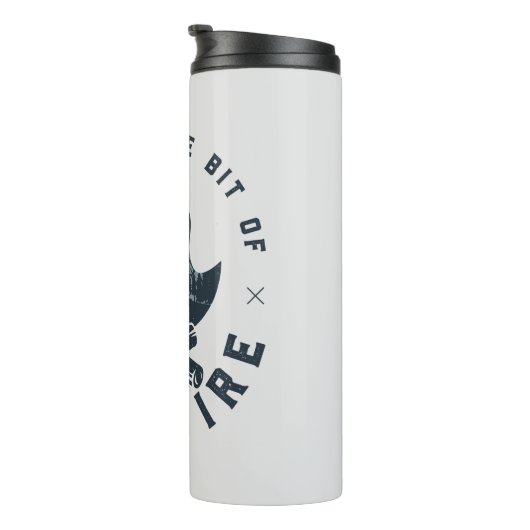 Koel kampeerkampvuur onder het staargebergte thermosbeker (Geroteerd rechts)