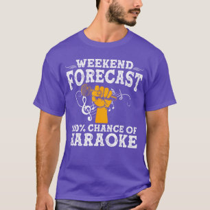 Koel Karaoke Kunst Mannen Vrouwen Karaoke Bo Micro T-shirt