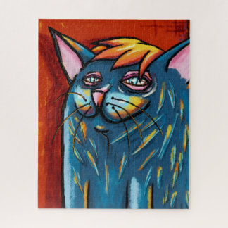 Koel kat legpuzzel