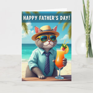 Koel kat vadersdag uitstap kaart
