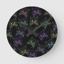 Koel Katten op zwart! Meerkleurige katten