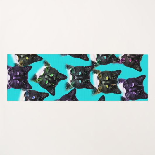 Koel katten! Yoga mat (Voorkant (horizontaal))