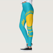Koel Kazachse vlag-Mode Leggings (Links)