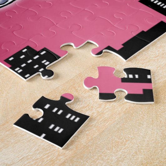 Koel kerst legpuzzel (Zijkant)