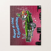 Koel kerst legpuzzel (Verticaal)