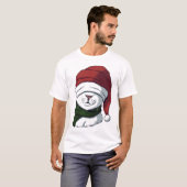 Koel kerstcadeat t-shirt (Voorkant volledig)