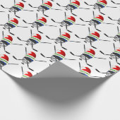 Koel kerstcadeaupapier of Afbeelding met humeubele Cadeaupapier (Hoek)