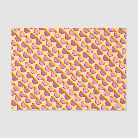 Koel kerstfeest in juli zomerschoppen tissuepapier (Voorkant)