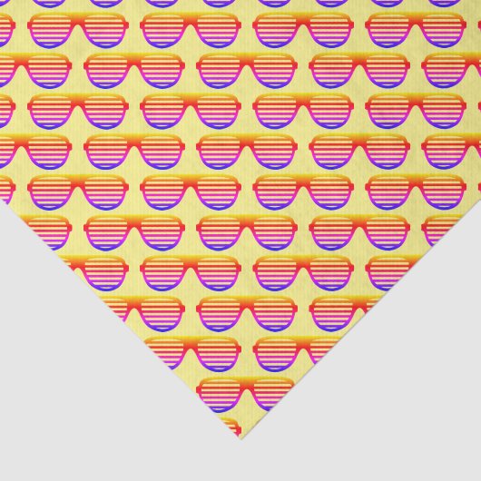 Koel kerstfeest in juli zomerschoppen tissuepapier (Detail)