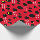 Koel kerstpapier voor squash-speler cadeaupapier (Hoek)