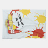 Koel Keuken BBQ Persoonlijke Handdoek | Aangepaste (Horizontaal)