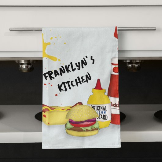 Koel Keuken BBQ Persoonlijke Handdoek | Aangepaste