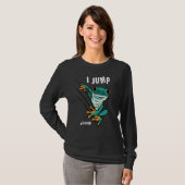 Koel kikker ik loop rond t-shirt (Voorkant volledig)