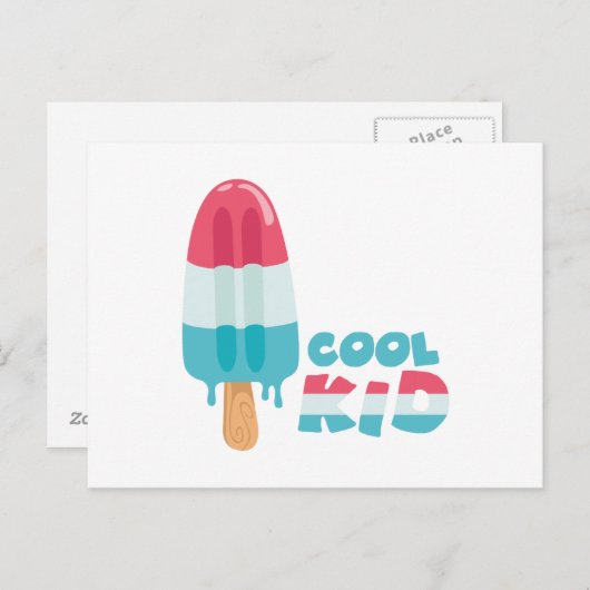 Koel Kind Briefkaart (Voorkant / Achterkant)
