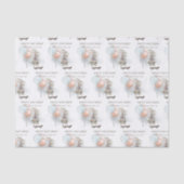 Koel Kind Bunny op skateboardpapier Tissuepapier (Voorkant)