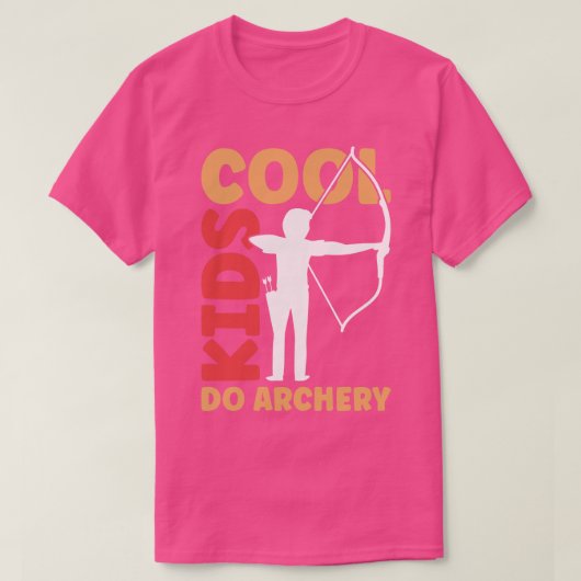 Koel Kind do Archery Bow Archer T-shirt (Design voorkant)