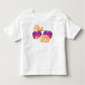Koel Kind helder zonnezonnezonnebril op maat Kinder Shirts (Voorkant)