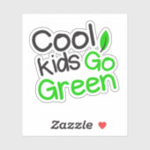 Koel kinder groen sticker (Vel)