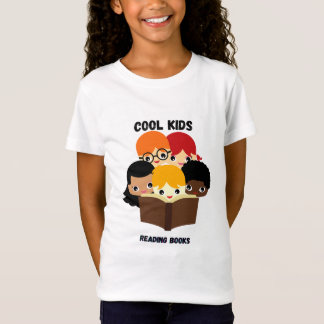Koel kinder leesboeken t-shirt
