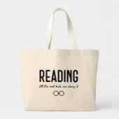 Koel Kinder lezen bibliotheekboek Grote Tote Bag (Voorkant)
