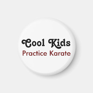 Koel Kinder Praktijk Karate Magneet