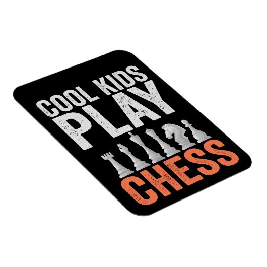 Koel kinder schaak Funny Chess Board Lovers Gift Magneet (Rechterzijde)