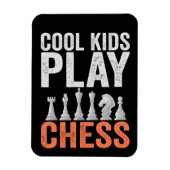 Koel kinder schaak Funny Chess Board Lovers Gift Magneet (Verticaal)