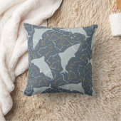 Koel Kinder spaties Shark Stars & Constellation Kussen (Deken)