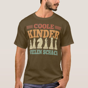 Koel kinderen39s spelschaken voor beginners t-shirt