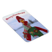 Koel kip in de lelijke kerstae Magne! Magneet (Rechterzijde)